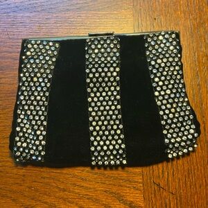 Vintage Evan’s black velvet bag